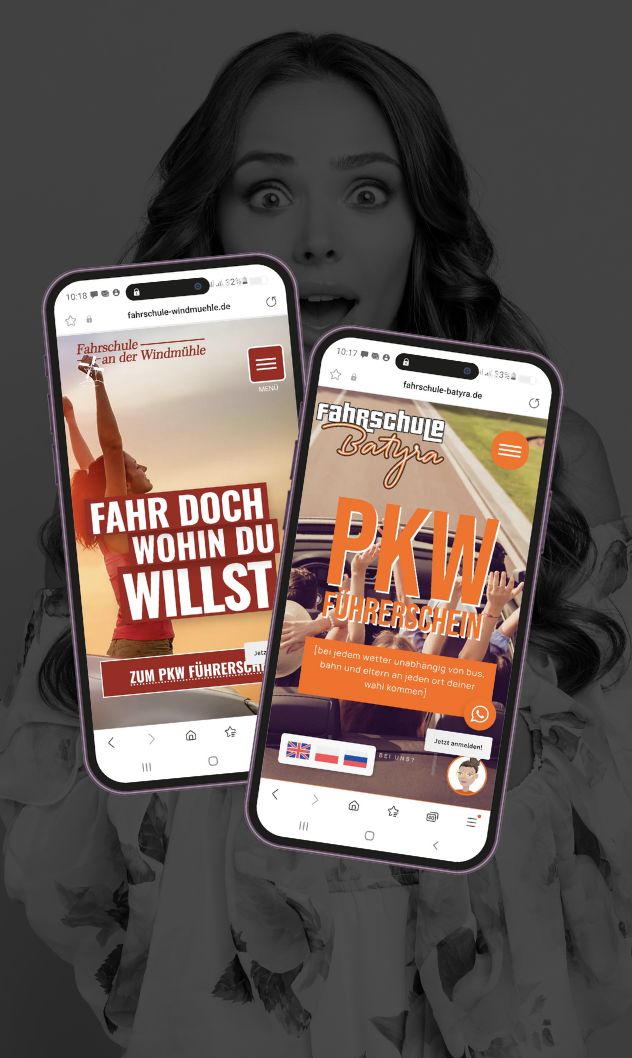 Webdesign für Fahrschulen