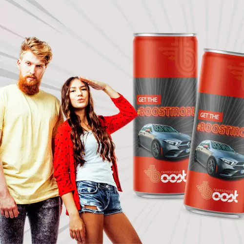 Energy Drinks für Fahrschulen sorgen für Erinnerung