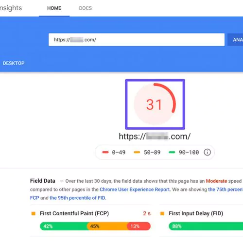Vor allem die mobile Geschwindigkeit beeinflusst die Absprungrate deiner Zielgruppe
