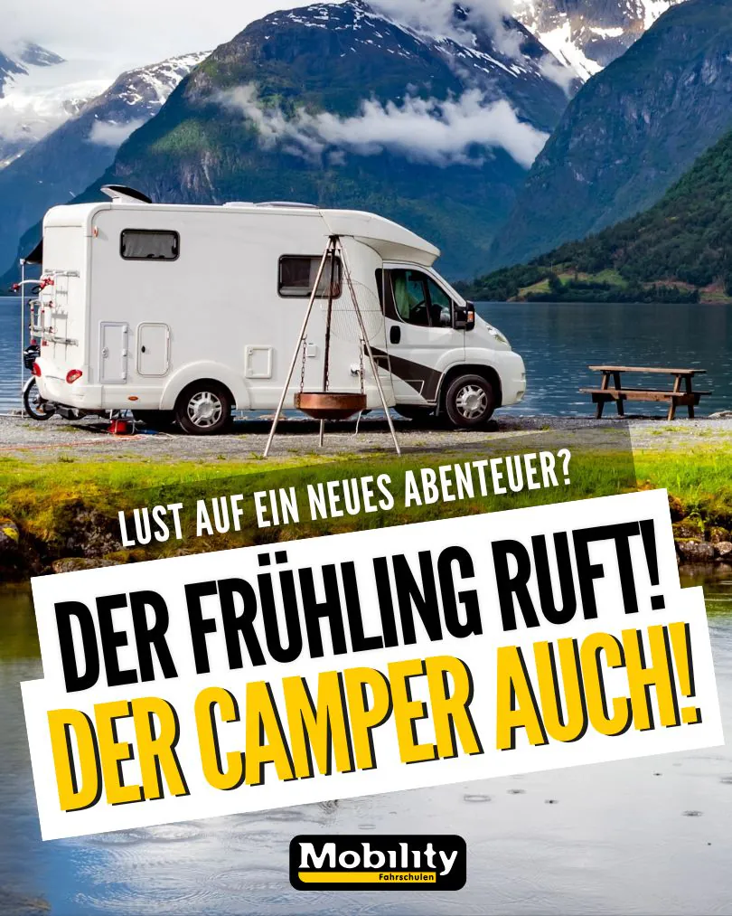 Frühling ruft - Camper auch