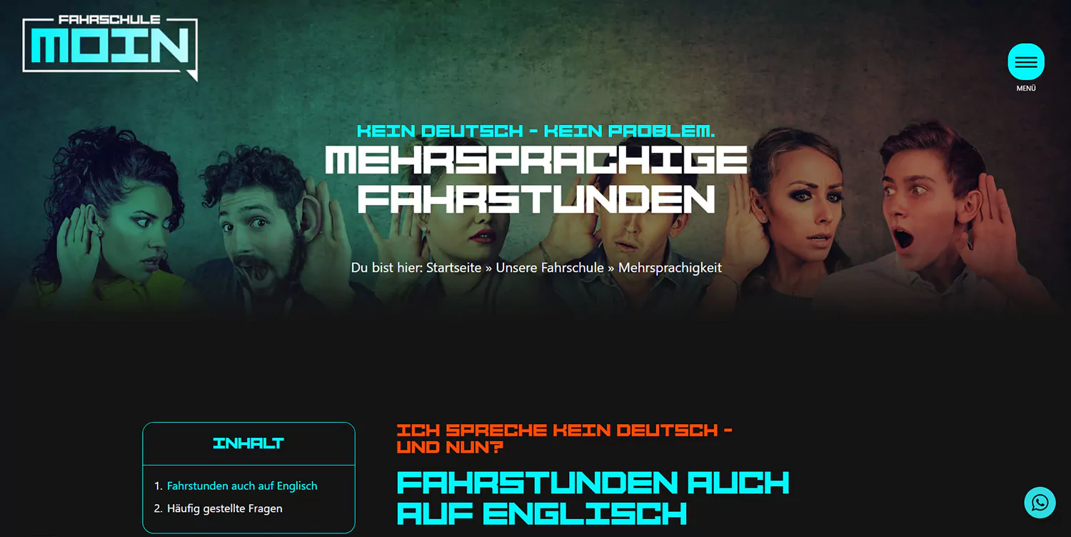  Fahrschule Moin Mehrsprachigkeit