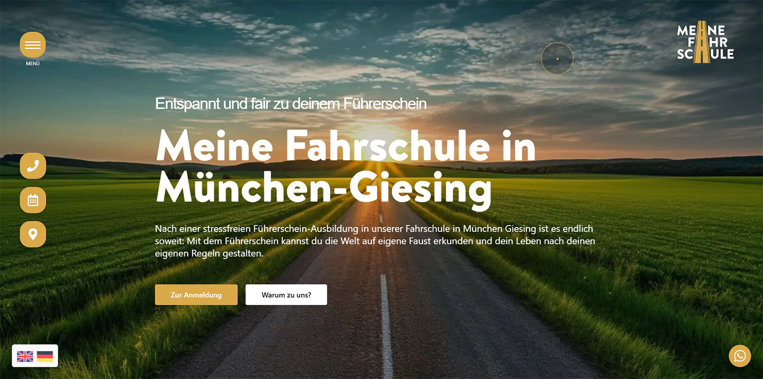 Fahrschule München Start