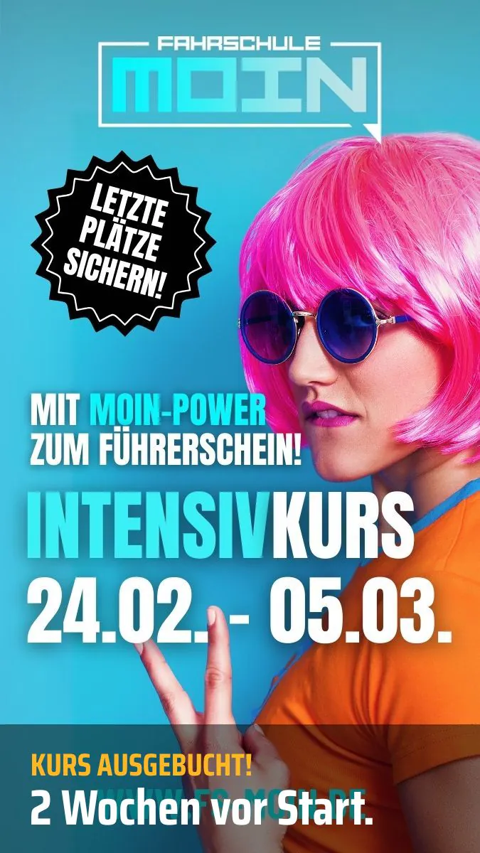 Social Ads für Fahrschulen Moin Intensivkurs Oldenburg