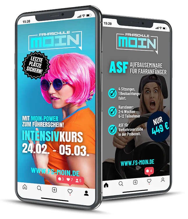 Online Werbung für Fahrschulen